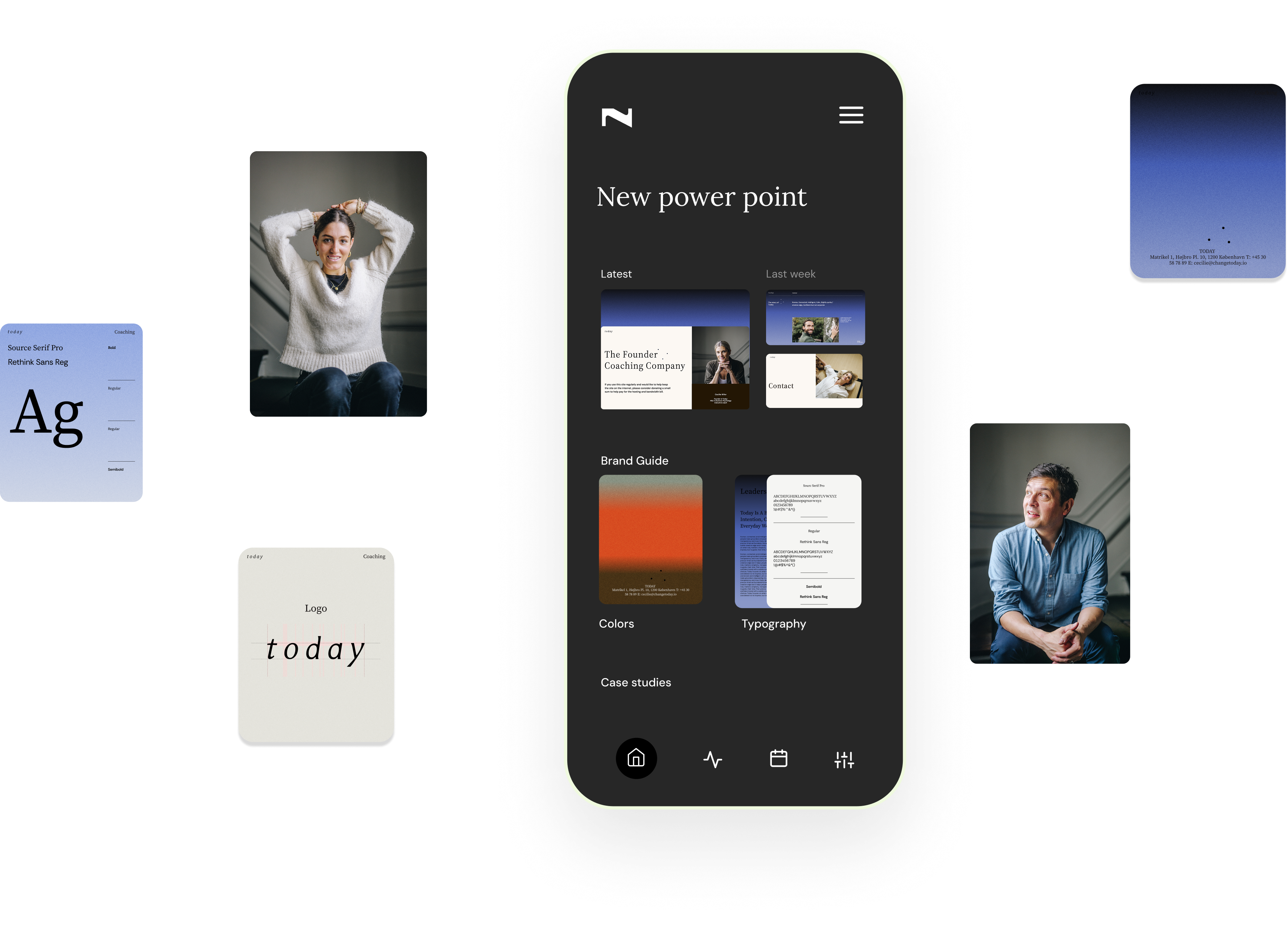 The Norma brand hub on mobile and desktop