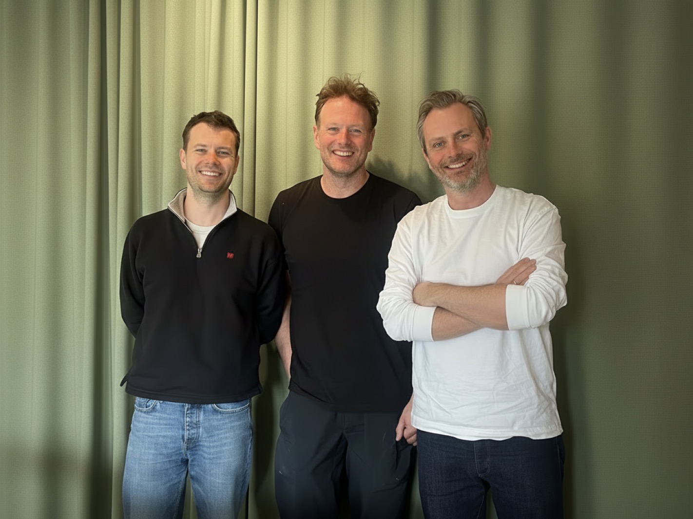 Sigurd Bæk, Casper Willer and Henrik Werdelin — Norma founding team